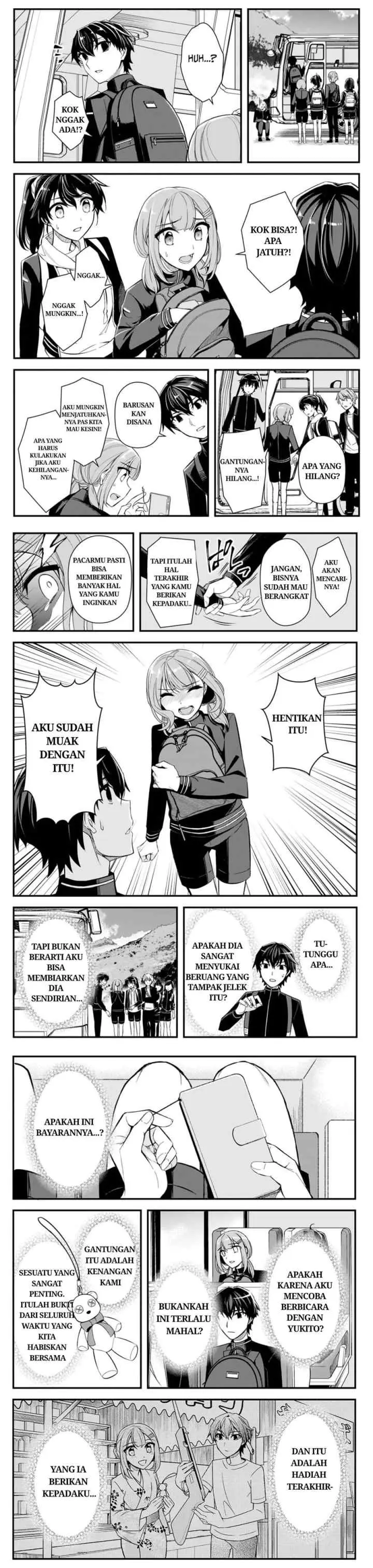 Ore ni Trauma wo Ataeta Joshi-tachi ga Chirachira Mitekuru kedo, Zannen desu ga Teokure desu chapter 3 halaman 12