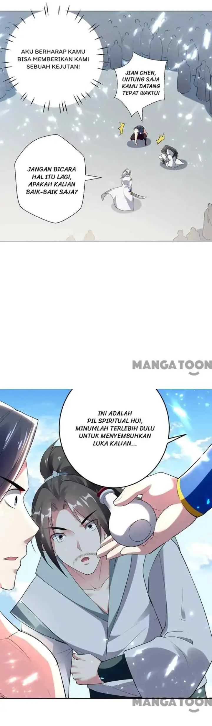 Ling Tian Shendi chapter 153 halaman 4