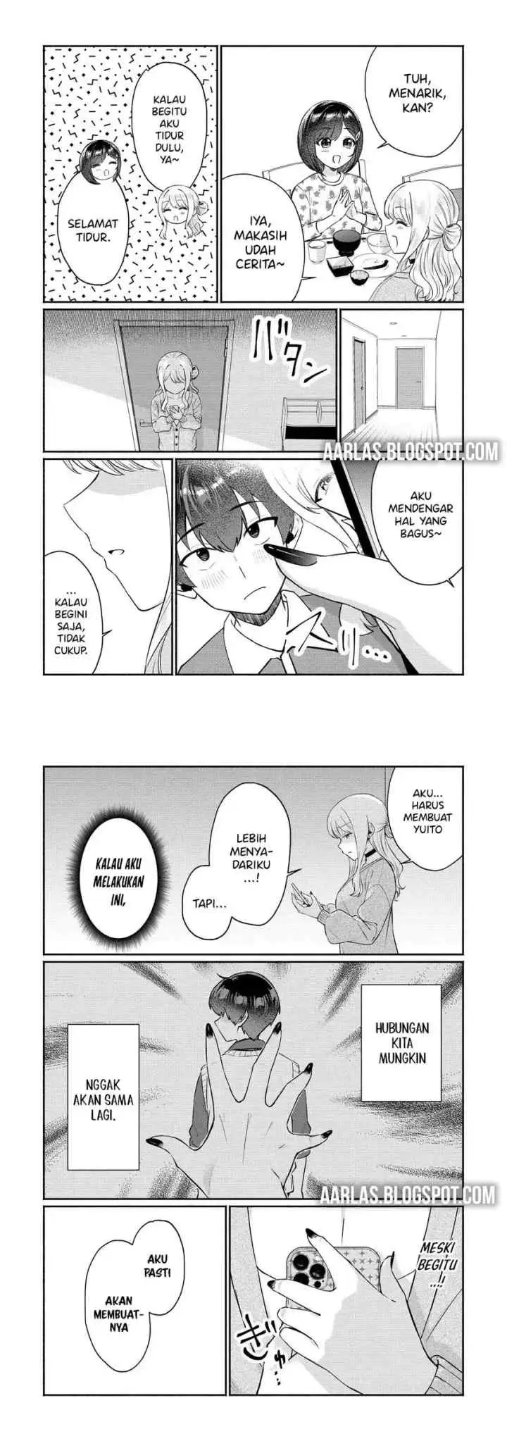 Douyara Ore wa Imadoki Gal na Toshiue Osananajimi kara Gekiomo Kanjou wo Mukerareteiru Rashii chapter 9 halaman 10