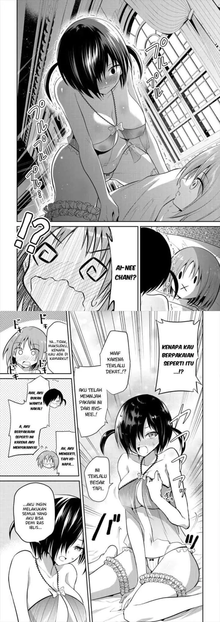 Maou no Musume-tachi yo Ma Guwa Eba Tsuyoku Narerutte Hontou Desu Ka? chapter 3 halaman 8