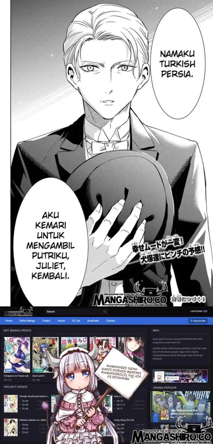 Kishuku Gakkou no Juliet chapter 109 halaman 11
