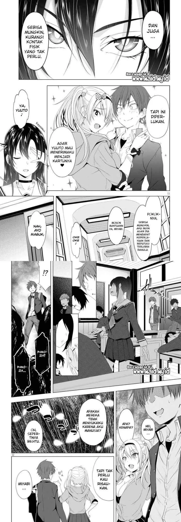 Maou Gakuen no Hangyakusha chapter 4 halaman 8