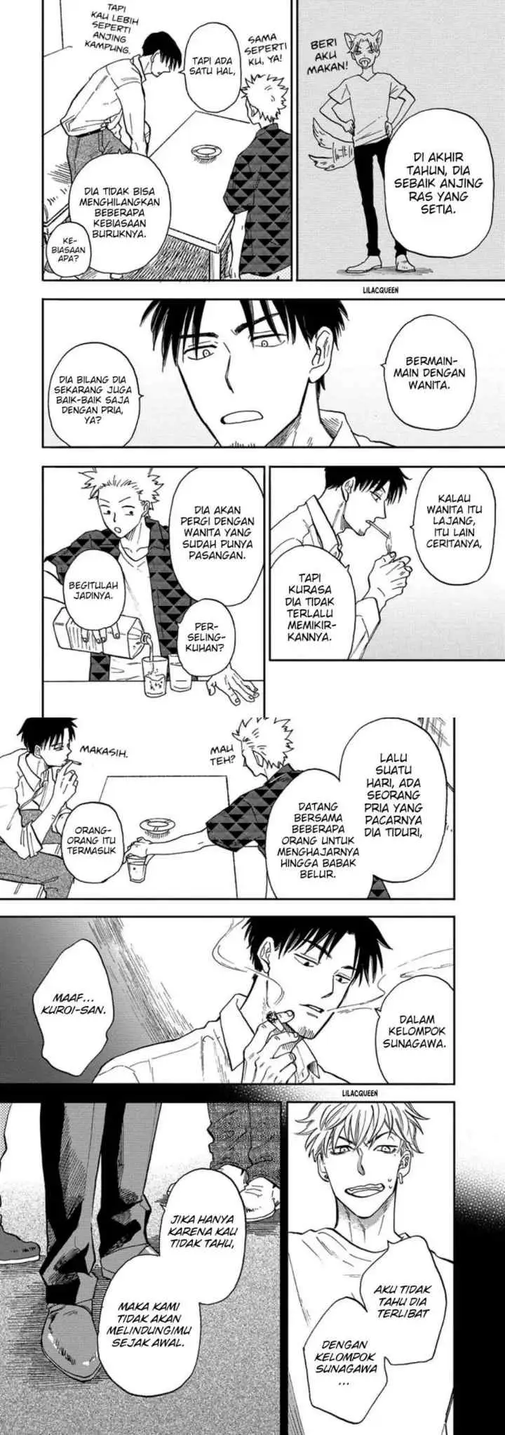 Hakujin to Kurobotan chapter 8 halaman 6