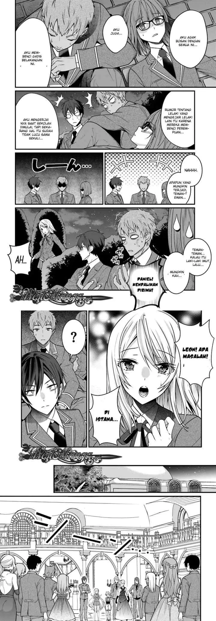 Otome Game Sekai wa Mob ni Kibishii Sekai Desu chapter 7.2 halaman 4