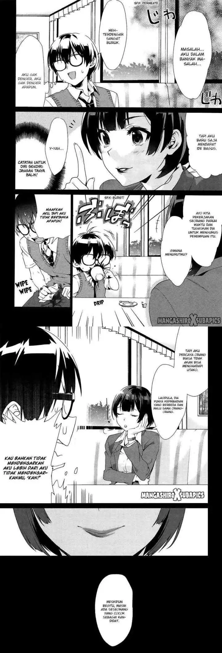 Saenai Heroine no Sodatekata: Koisuru Metronome chapter 1 halaman 14