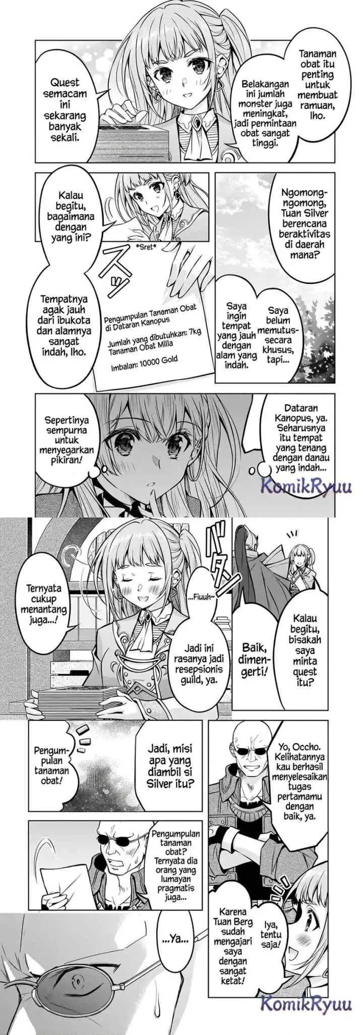 Danzai Sareta Tensei Seijo wa, Akuyaku Reijou no Michi wo Iku! chapter 3 halaman 10