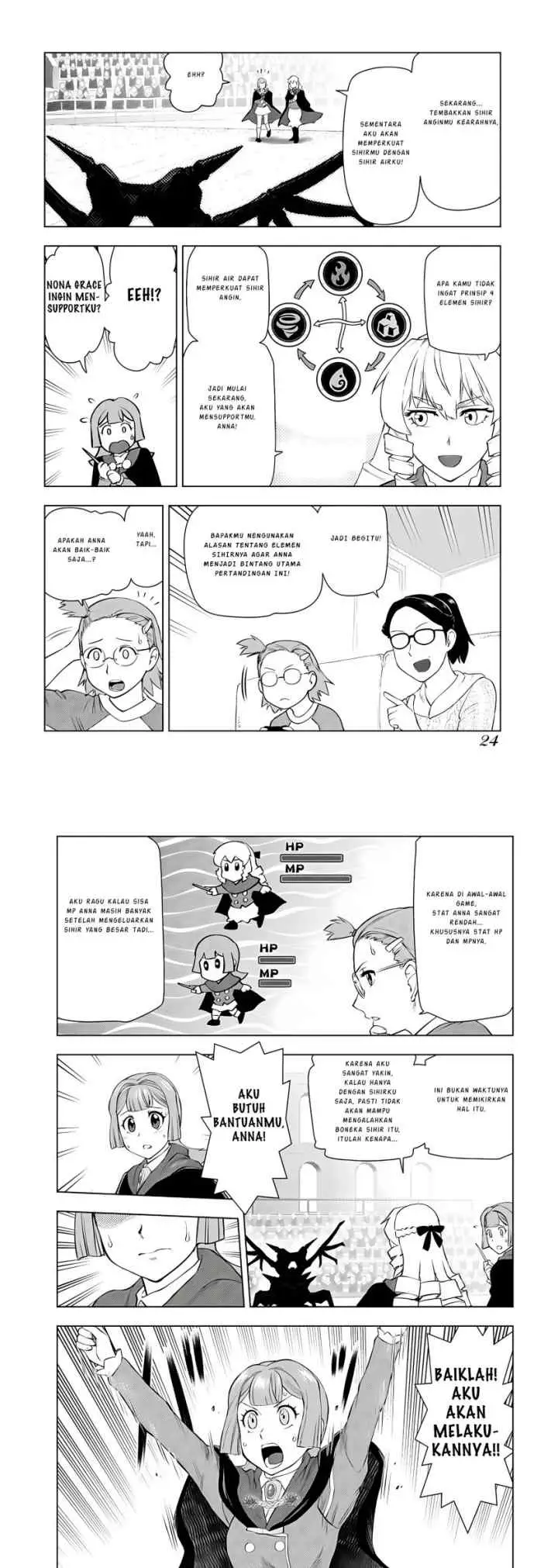 Akuyaku Reijou Tensei Oji-san chapter 15 halaman 12