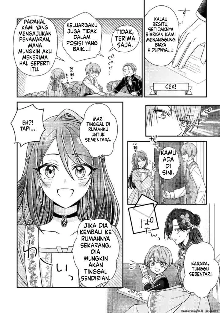Heroine ga Kuru Mae ni Ninshin shimashita ~Tsunda Hazu no Akuyaku Reijou desuga, Douyara Chigau youdesu~ chapter 14.3 halaman 8