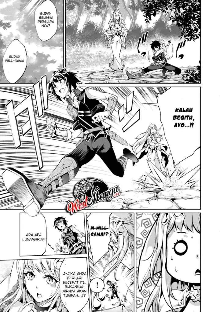 Kamigami ni Sodaterare Shimo no, Saikyou to Naru chapter 4.1 halaman 18