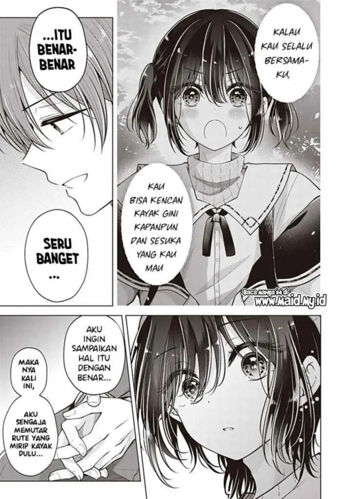 Osananajimi(♂) wo Onnanoko ni Shiteshimatta Hanashi chapter 117 halaman 5