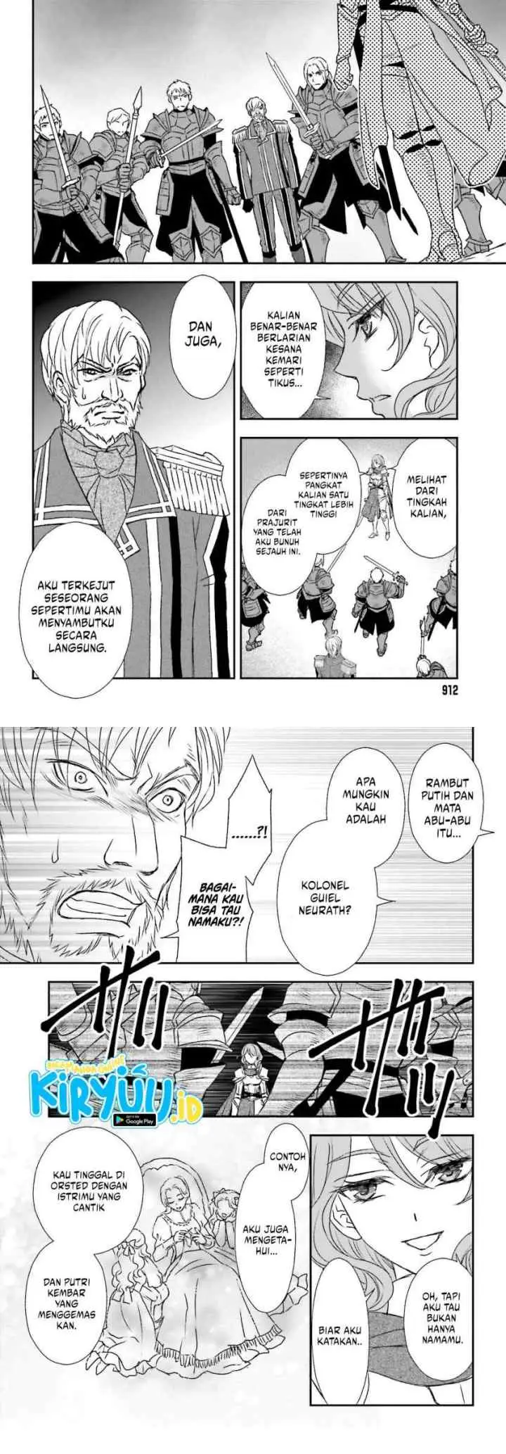 Shinigami ni Sodaterareta Shoujo wa Shikkoku no Tsurugi wo Mune ni Idaku chapter 44 halaman 8