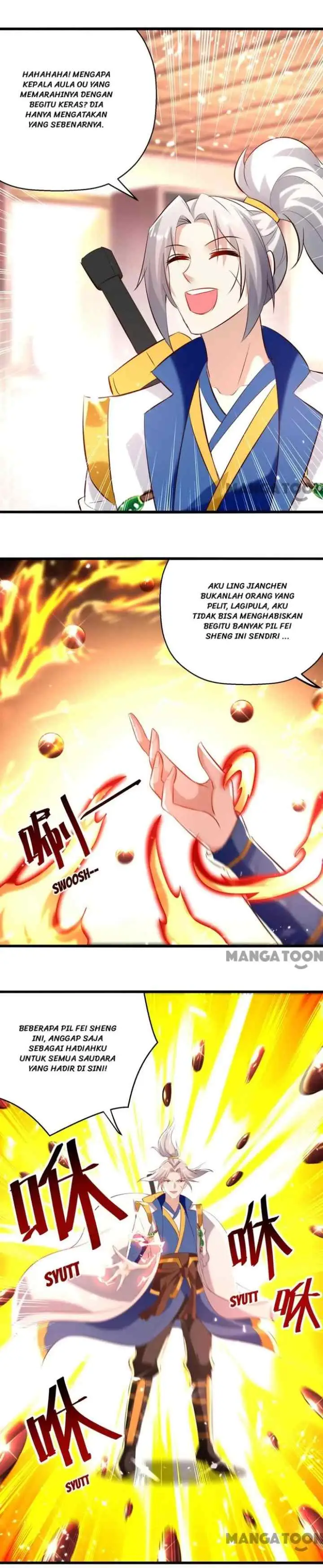 Ling Tian Shendi chapter 173 halaman 4
