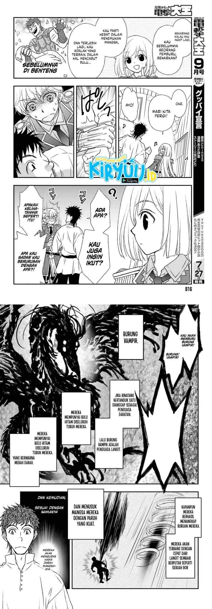 Shinigami ni Sodaterareta Shoujo wa Shikkoku no Tsurugi wo Mune ni Idaku chapter 30 halaman 10
