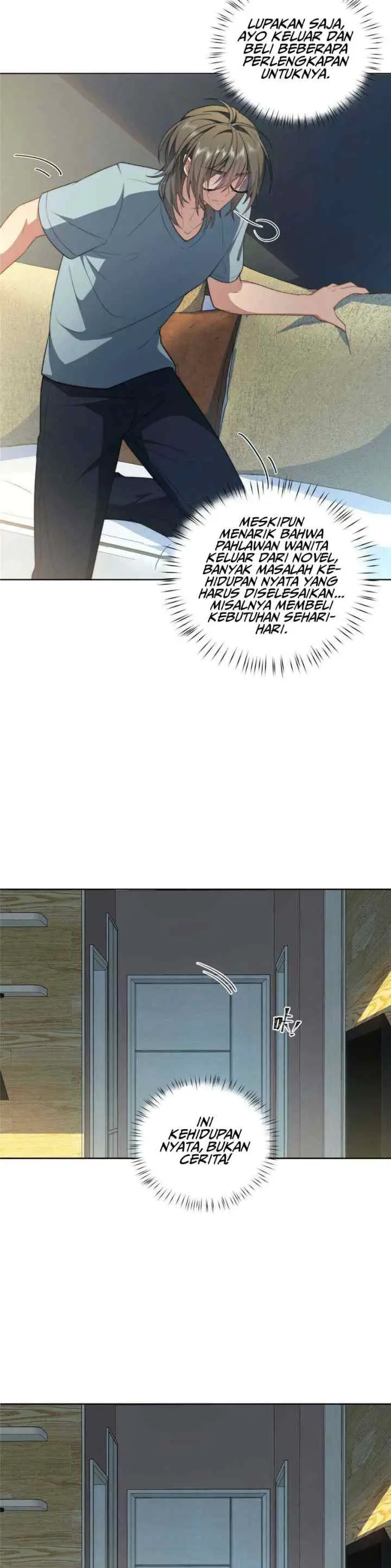 What Do You Do If the Heroine Escapes From Your Novel chapter 9 halaman 13
