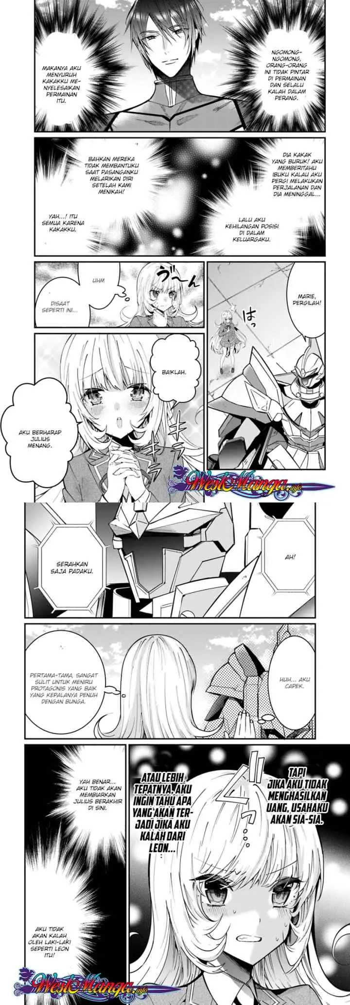 Otome Game Sekai wa Mob ni Kibishii Sekai Desu chapter 10.2 halaman 4