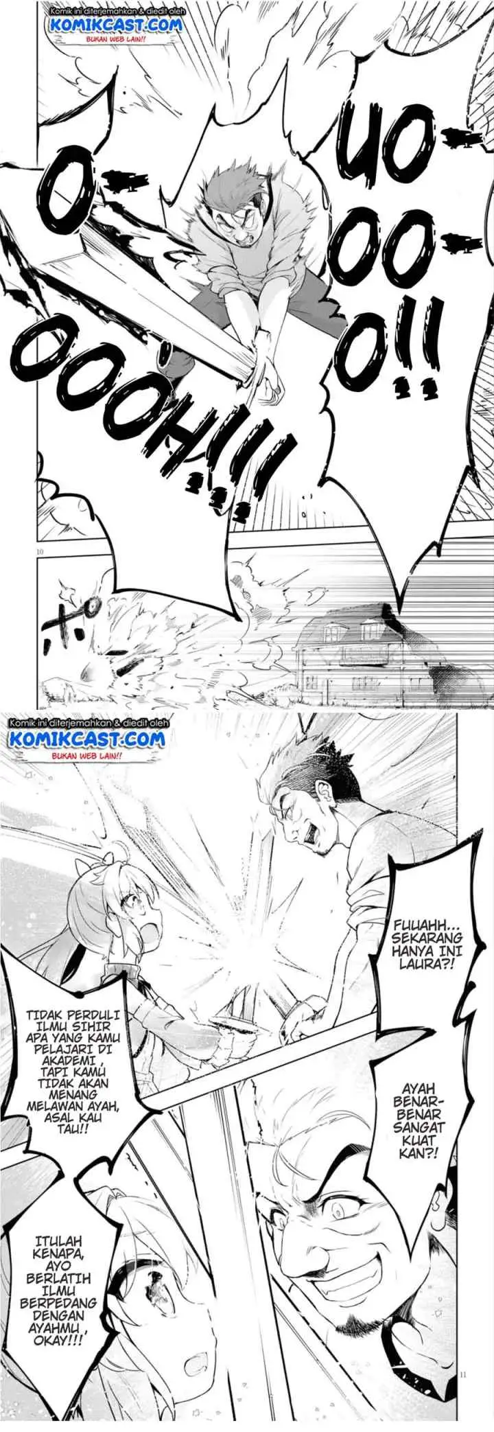 Kenshi o Mezashite Nyugaku Shitanoni Maho Tekisei 9999 Nandesukedo!? chapter 12 halaman 6