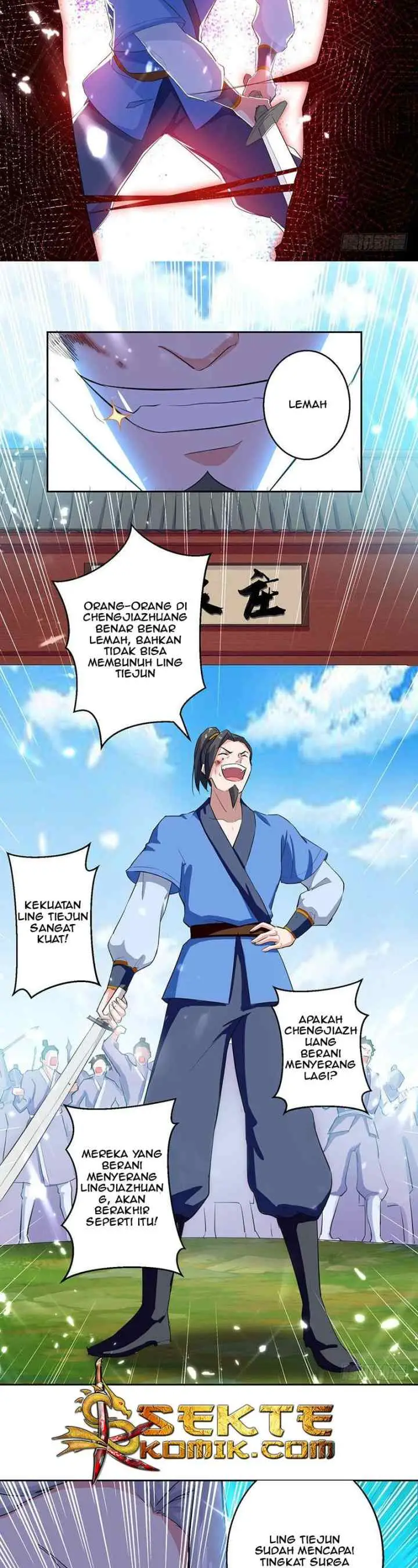 Ling Tian Shendi chapter 33 halaman 8