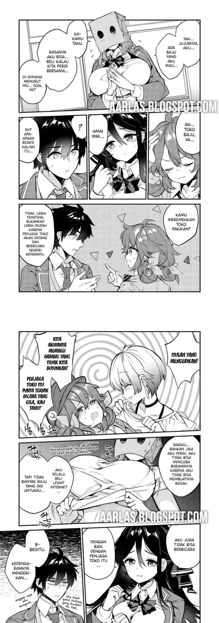 Kamiyama-san no Kami Bukuro no Naka ni wa chapter 8 halaman 9