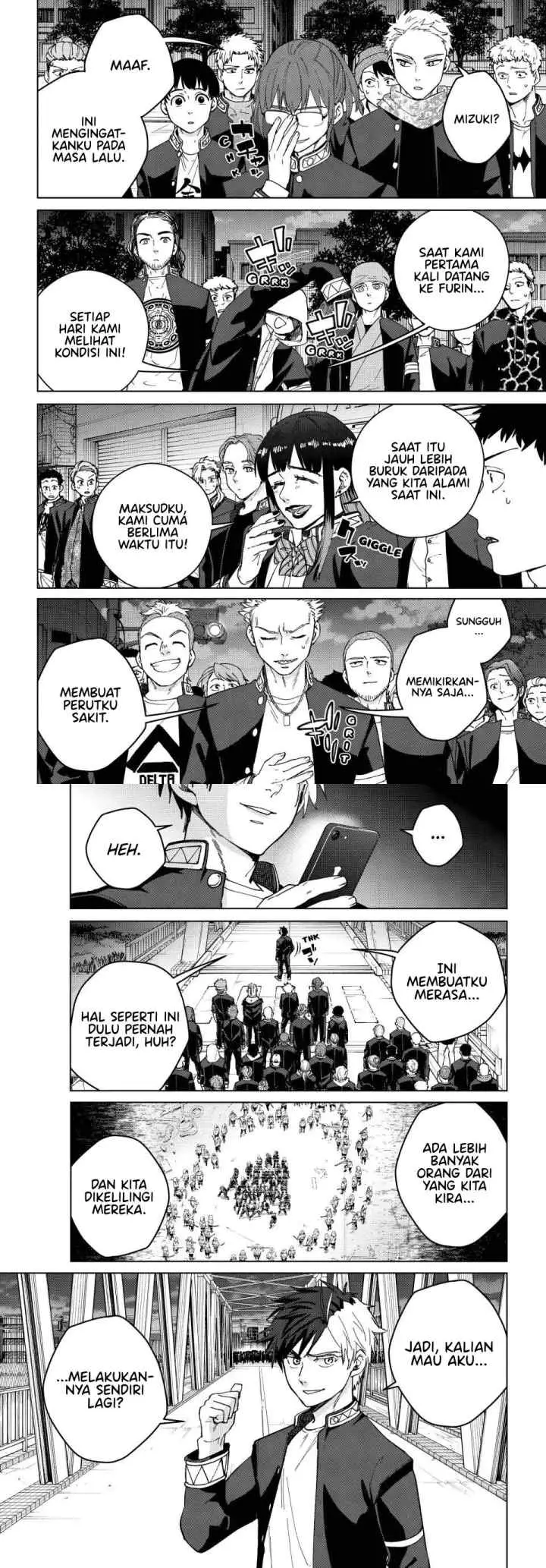 Wind Breaker (NII Satoru) chapter 100 halaman 6