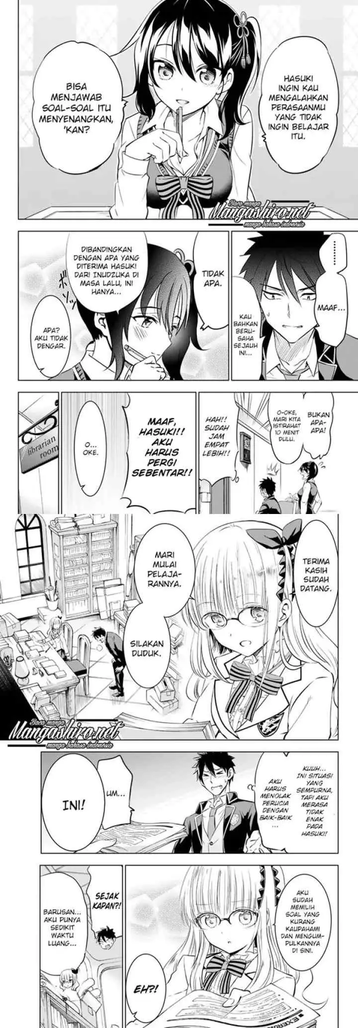 Kishuku Gakkou no Juliet chapter 27 halaman 6