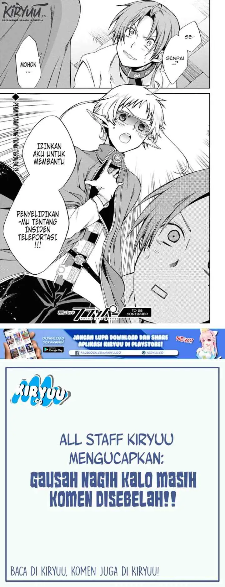 Mushoku Tensei: Isekai Ittara Honki Dasu chapter 56 halaman 17
