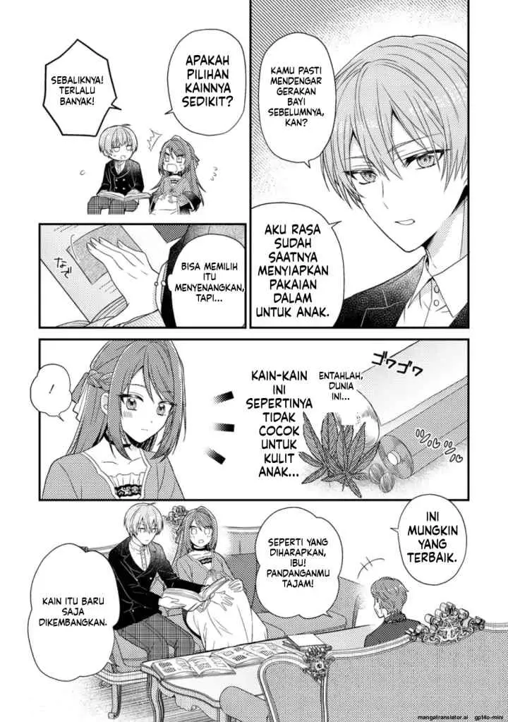 Heroine ga Kuru Mae ni Ninshin shimashita ~Tsunda Hazu no Akuyaku Reijou desuga, Douyara Chigau youdesu~ chapter 8.1 halaman 9