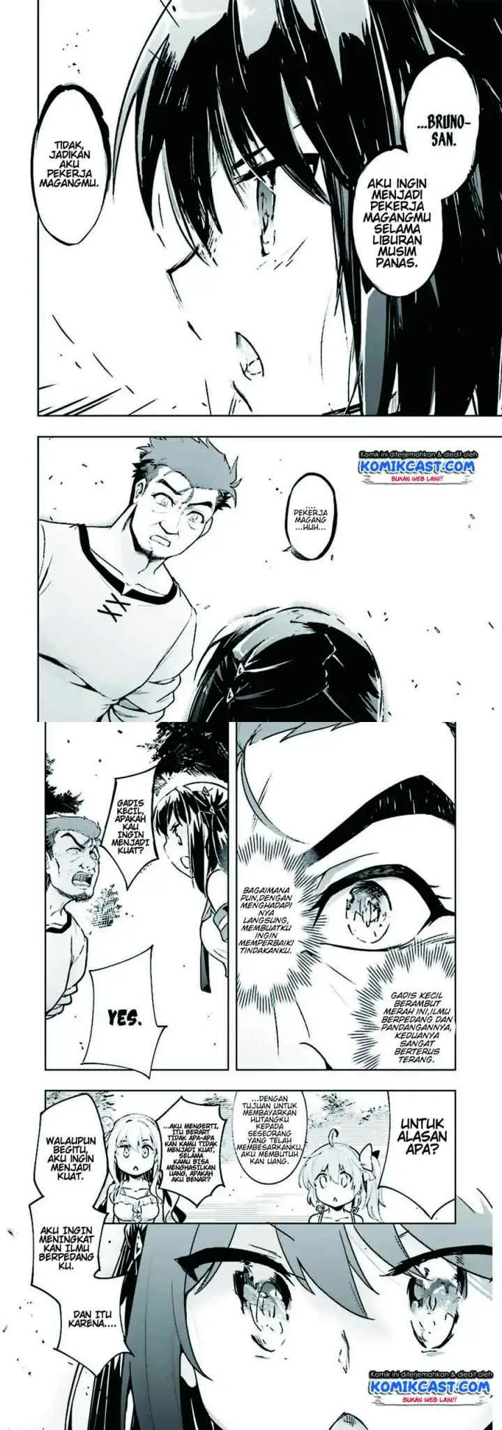 Kenshi o Mezashite Nyugaku Shitanoni Maho Tekisei 9999 Nandesukedo!? chapter 13 halaman 11
