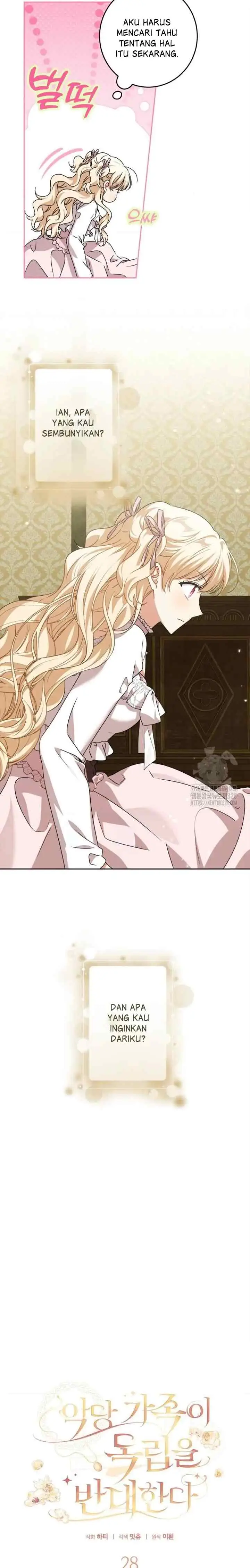 My Villainous Family Won't Let Me Be chapter 28 halaman 4