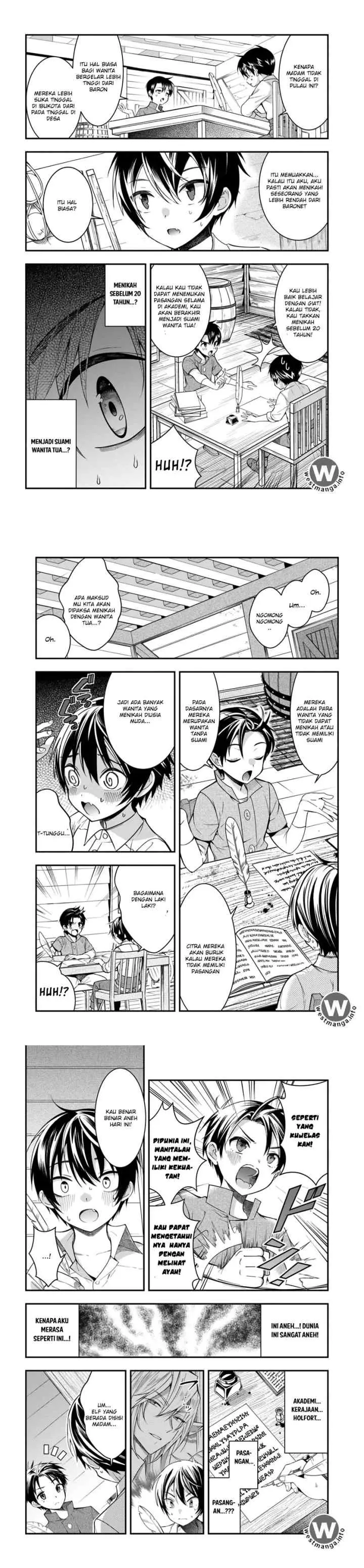 Otome Game Sekai wa Mob ni Kibishii Sekai Desu chapter 1 halaman 12