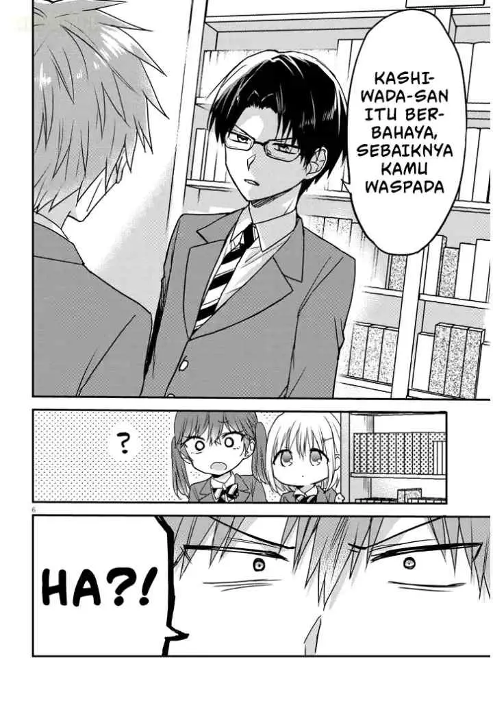 Kao ni Denai Kashiwada-san to Kao ni Deru Oota-kun + chapter 27 halaman 7