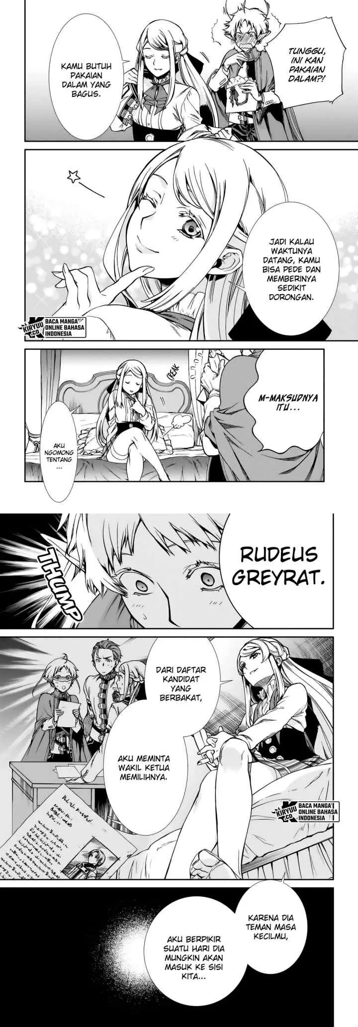 Mushoku Tensei: Isekai Ittara Honki Dasu chapter 57 halaman 11
