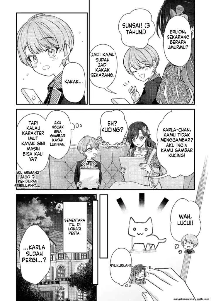 Heroine ga Kuru Mae ni Ninshin shimashita ~Tsunda Hazu no Akuyaku Reijou desuga, Douyara Chigau youdesu~ chapter 14.2 halaman 8