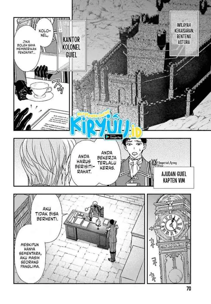 Shinigami ni Sodaterareta Shoujo wa Shikkoku no Tsurugi wo Mune ni Idaku chapter 43 halaman 5