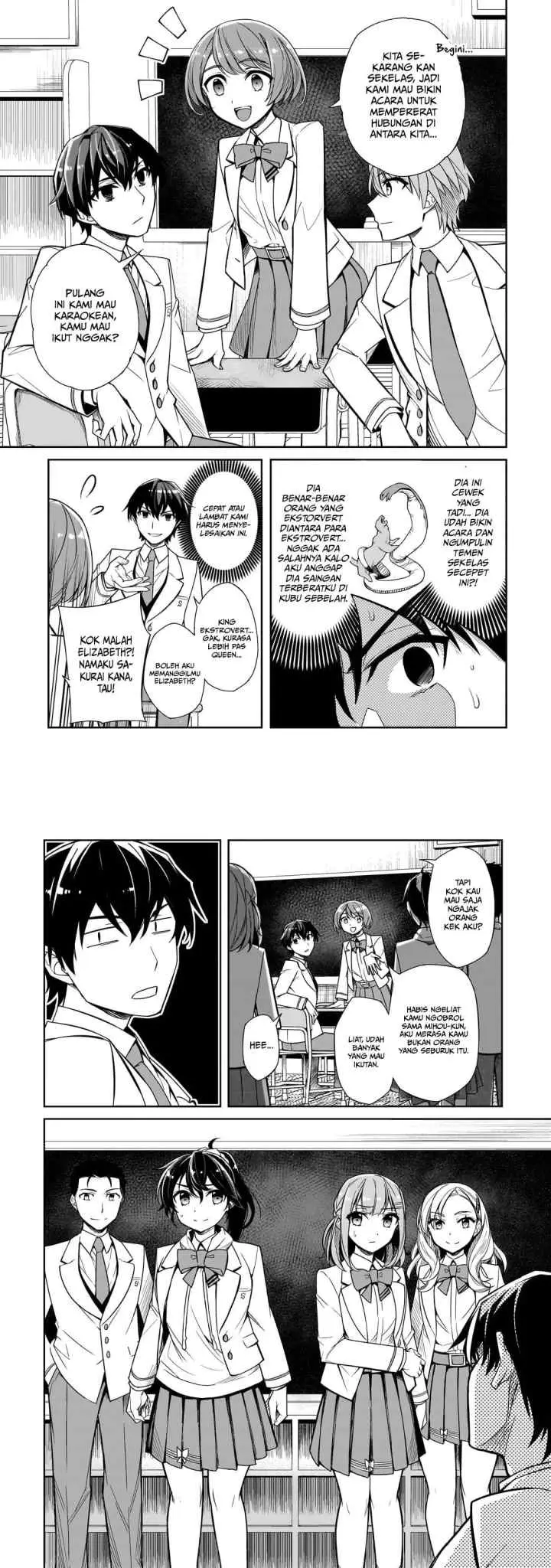 Ore ni Trauma wo Ataeta Joshi-tachi ga Chirachira Mitekuru kedo, Zannen desu ga Teokure desu chapter 1 halaman 8