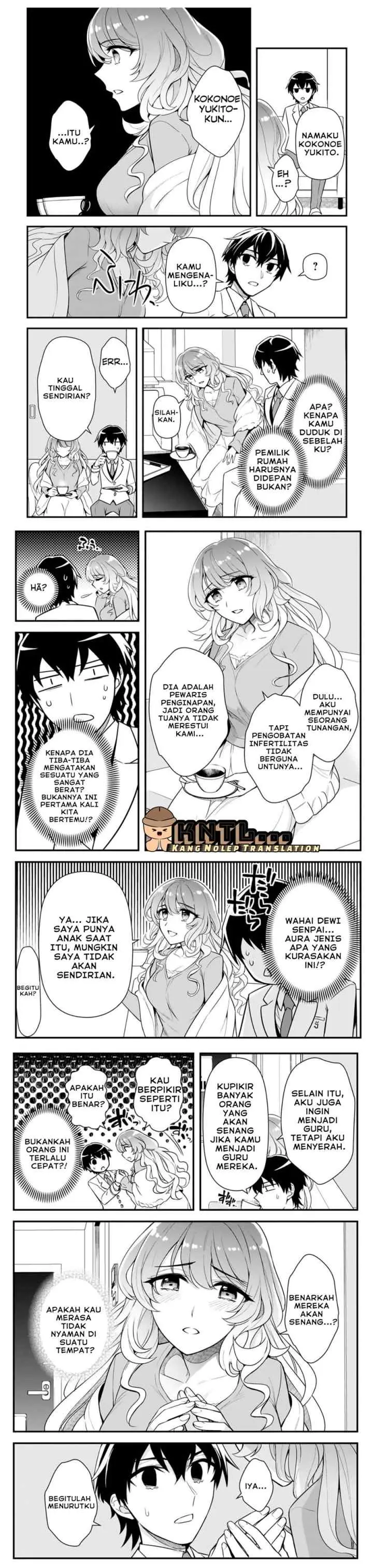 Ore ni Trauma wo Ataeta Joshi-tachi ga Chirachira Mitekuru kedo, Zannen desu ga Teokure desu chapter 5 halaman 8