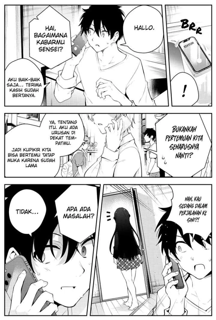 Mishiranu Joshikousei ni Kankensareta Mangaka no Hanashi chapter 40 halaman 5