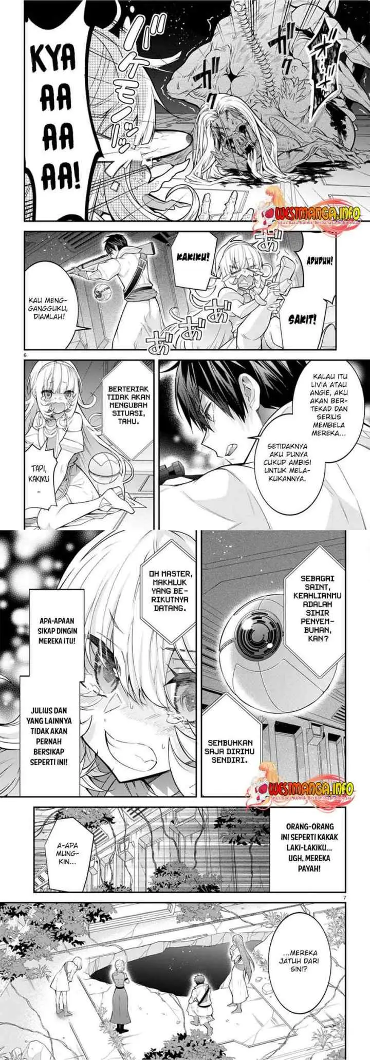 Otome Game Sekai wa Mob ni Kibishii Sekai Desu chapter 42 halaman 5