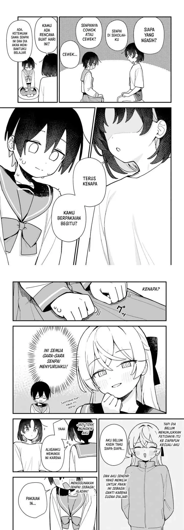 Kawaibara-senpai wa Kawaii (Saotome-kun) ga Suki! chapter 4 halaman 6