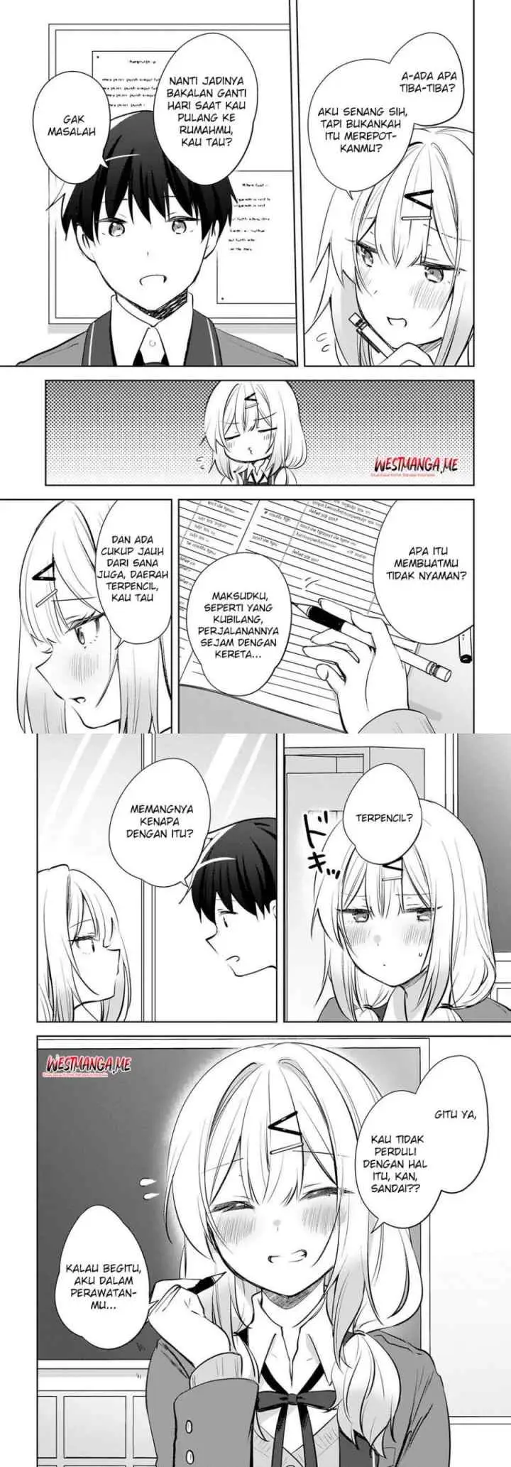 Ushiro no Seki no Gal ni Sukarete Shimatta chapter 20 halaman 4