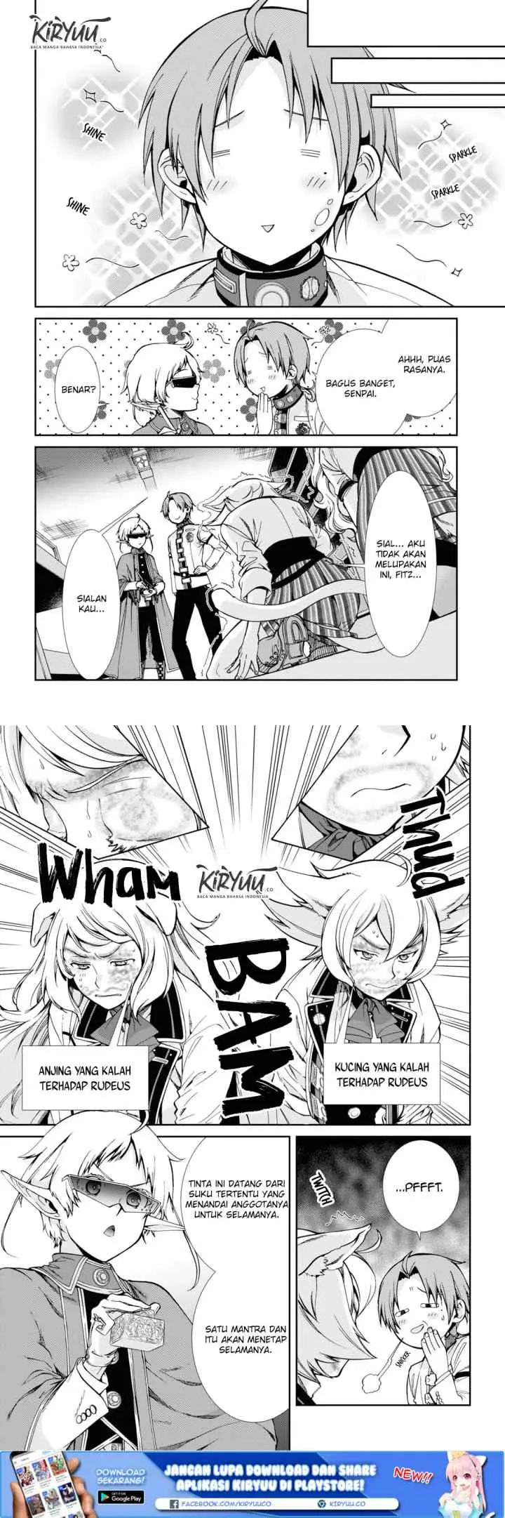 Mushoku Tensei: Isekai Ittara Honki Dasu chapter 61 halaman 8
