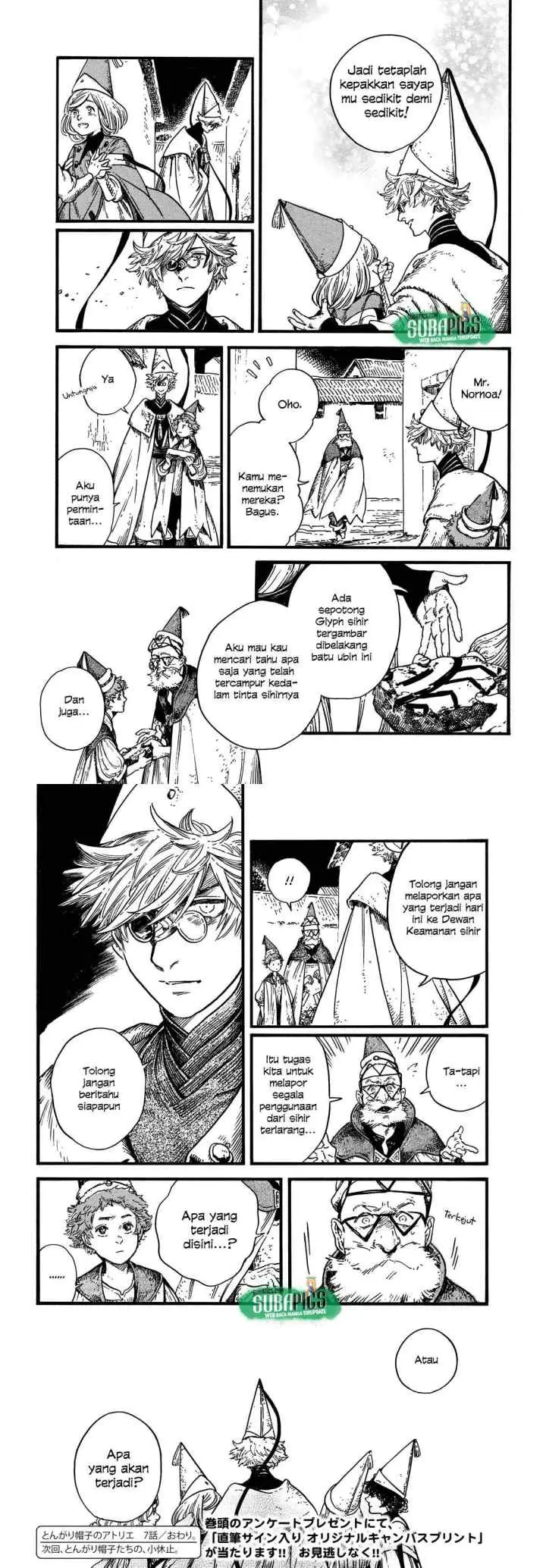 Tongari Boushi no Atelier chapter 7 halaman 19