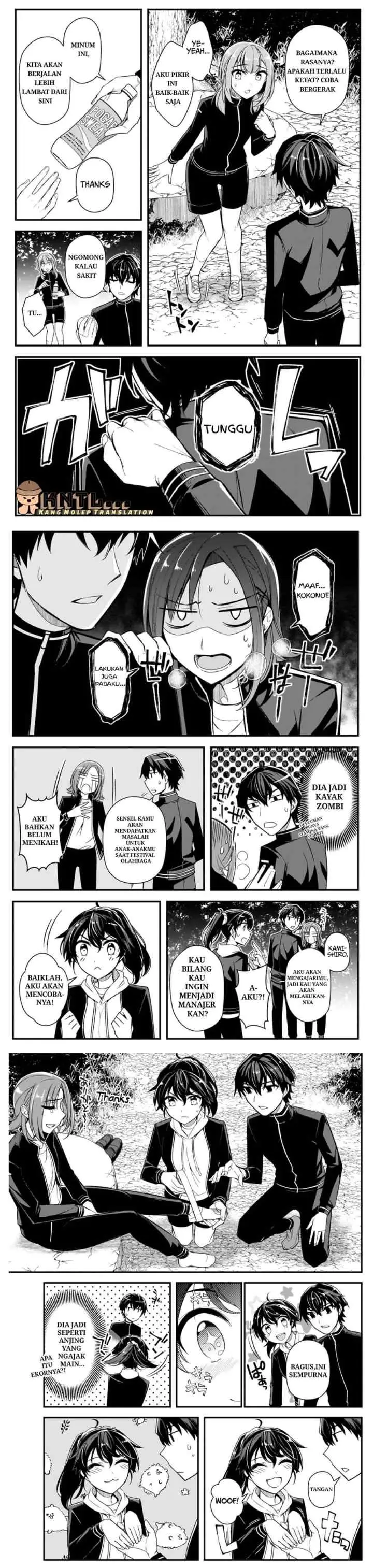 Ore ni Trauma wo Ataeta Joshi-tachi ga Chirachira Mitekuru kedo, Zannen desu ga Teokure desu chapter 3 halaman 5