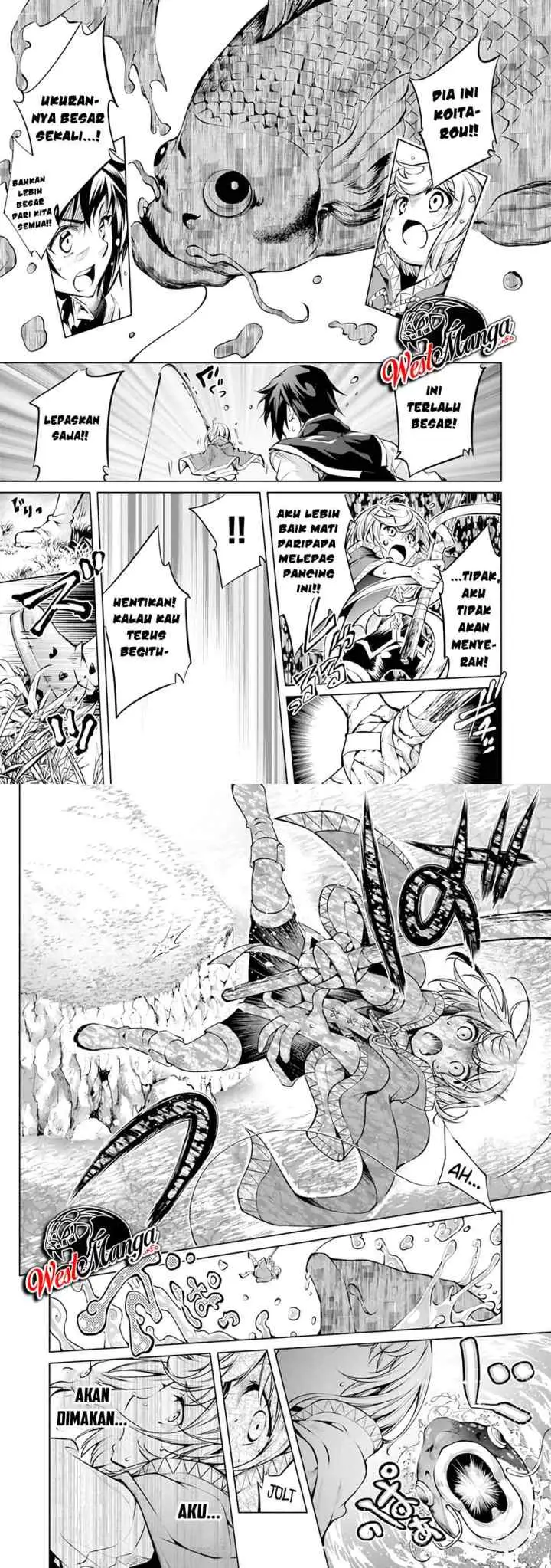 Kamigami ni Sodaterare Shimo no, Saikyou to Naru chapter 9 halaman 9