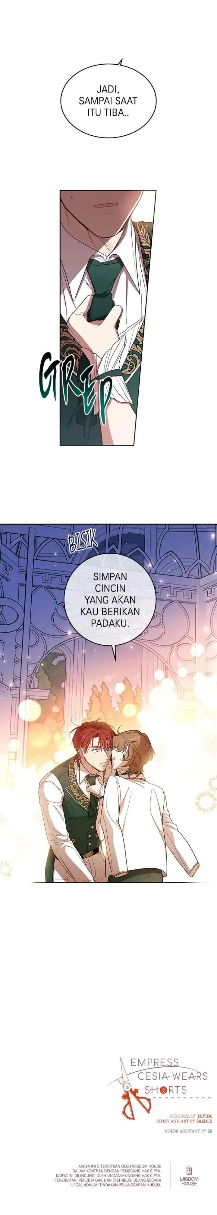 Queen Cecia's Shorts chapter 132 halaman 19