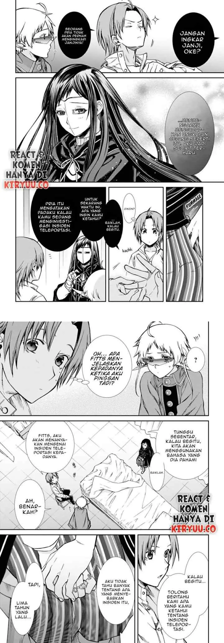 Mushoku Tensei: Isekai Ittara Honki Dasu chapter 69 halaman 13