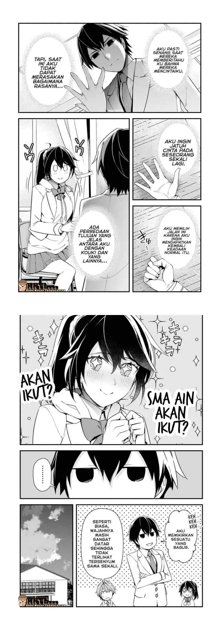 Ore ni Trauma wo Ataeta Joshi-tachi ga Chirachira Mitekuru kedo, Zannen desu ga Teokure desu chapter 16 halaman 8