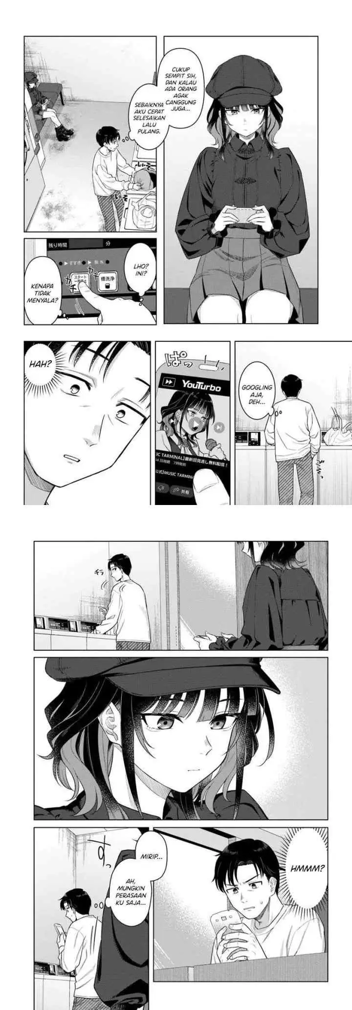 Kon'ya Coin Randorii de Aimashou chapter 1 halaman 7