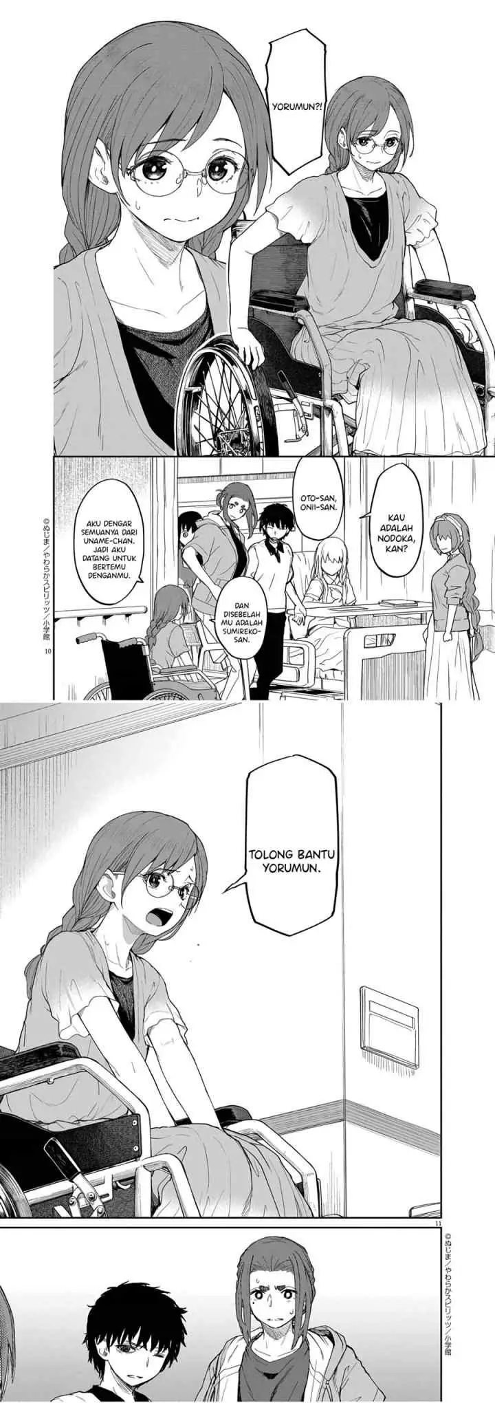 Kaii to Otome to Kamikakushi chapter 36 halaman 6