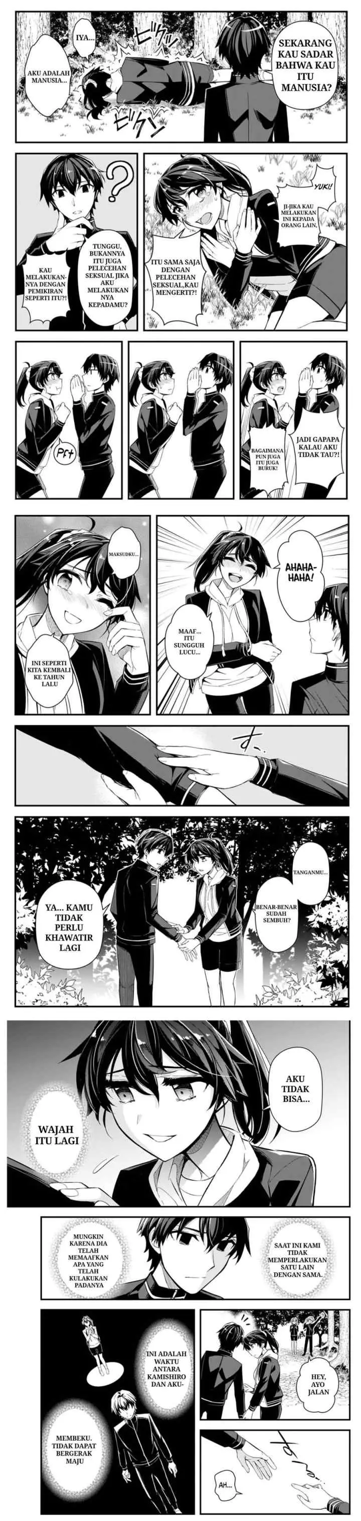 Ore ni Trauma wo Ataeta Joshi-tachi ga Chirachira Mitekuru kedo, Zannen desu ga Teokure desu chapter 3 halaman 7