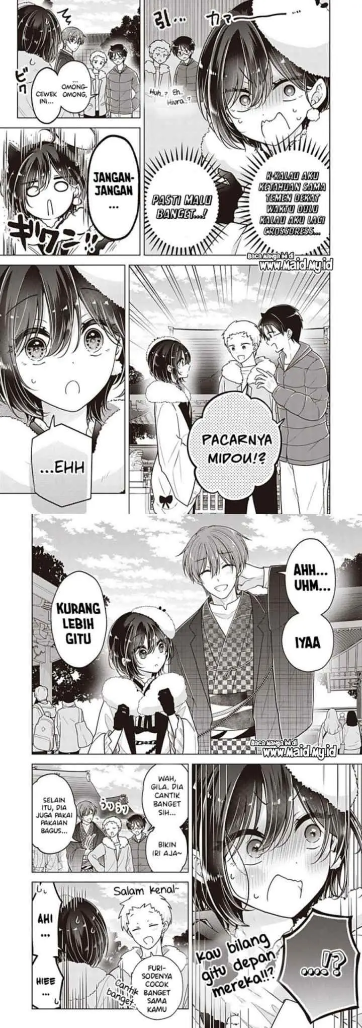Osananajimi(♂) wo Onnanoko ni Shiteshimatta Hanashi chapter 133 halaman 4
